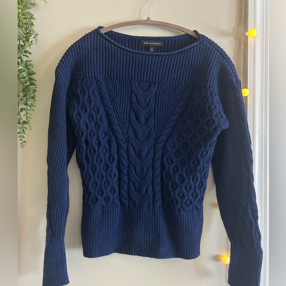 Banana Republic Cable Knit Sweater